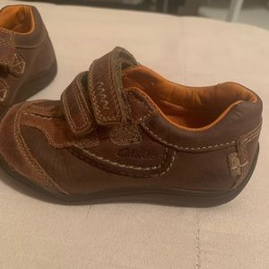 Clarks baby shoe
